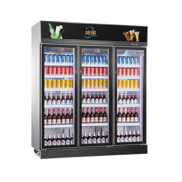 Three-door Wine Cabinet