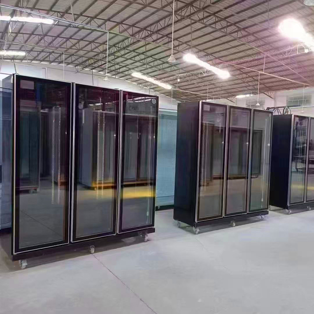 Three-door Full-screen Wine Cabinet