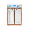 Two-door All-in-one Rose Gold Display Cabinet