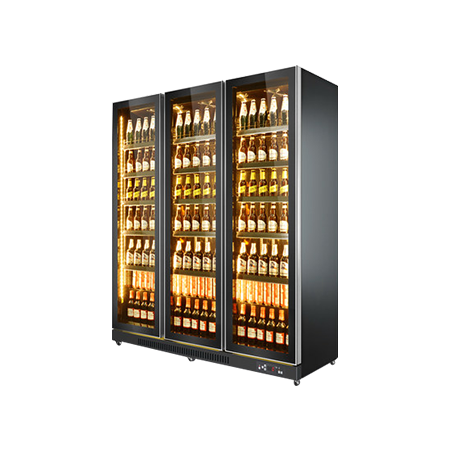 Three-door Beer Display Cooler