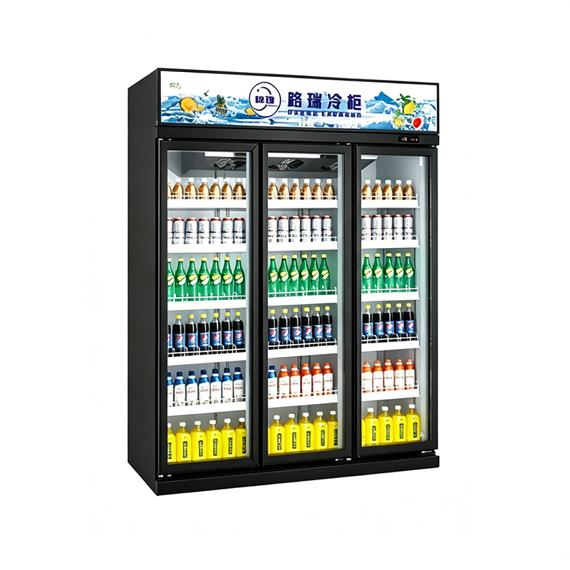 Deluxe Double-door Single-frame Display Refrigerator